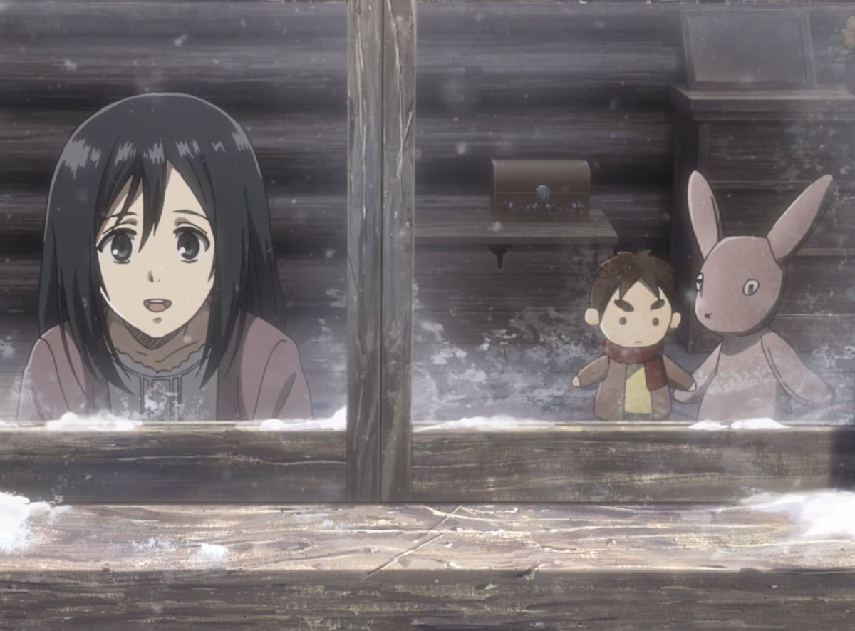 mikasababymama_'s tweet photo. The fact Mikasa was such a bright little girl that found joy through making dolls of her loved ones and making animal plushies.. her childhood was completely taken from her and replaced with weapons. She’s so tragic💔 https://t.co/xRnAjamOmN