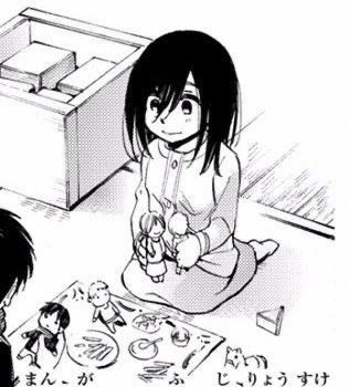 mikasababymama_'s tweet photo. The fact Mikasa was such a bright little girl that found joy through making dolls of her loved ones and making animal plushies.. her childhood was completely taken from her and replaced with weapons. She’s so tragic💔 https://t.co/xRnAjamOmN