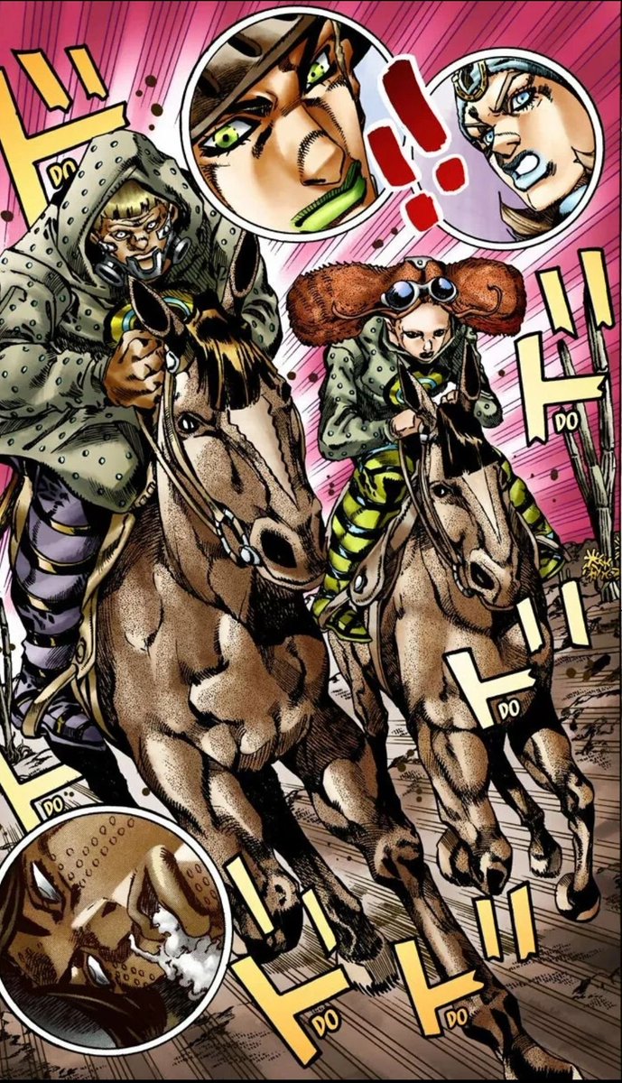 HashiYoichi's tweet photo. A unas horas del JoJo Friday #1.
Paneles SBR.
Capitulos 15 y 17 del manga.

Haré esto todos los jueves/viernes, con paneles de los capítulos que posiblemente abarque el episodio semanal jsjsj

#steelballrun #SBR #JoJoFriday https://t.co/op2ij7lQa4