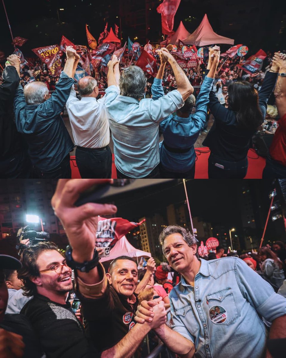 Haddad_Fernando's tweet photo. Hoje lotamos a Praça Roosevelt, um dos lugares mais tradicionais e importantes de São Paulo. https://t.co/cLFnZTWcZu