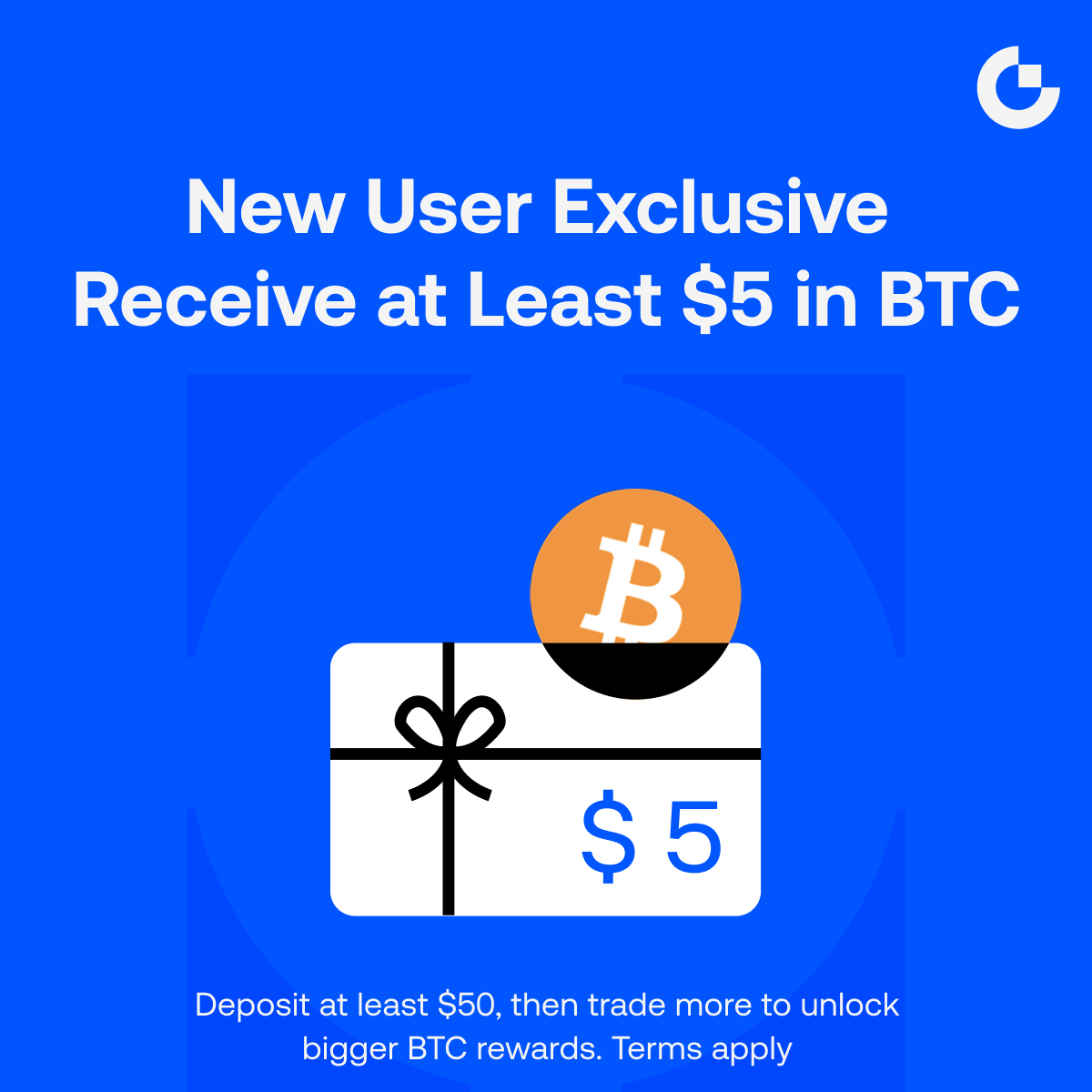 GateUS_Official's tweet photo. Your first steps on Gate US now come with BTC.

Make your first net deposit of $50+, maintain it for at least 24 hours, and grow your BTC reward as you trade Spot:
🔹 Trade $100+ → Receive $5 in BTC
🔹 Trade $1,000+ → Receive $20 in BTC
🔹 Trade $5,000+ → Receive $50 in BTC
🔹 Limited to the first 2,000 eligible participants

💰 $30,000 total BTC reward pool

📅 Campaign period: Sep 30, 10:00 AM (ET) – Oct 14, 10:00 AM (ET)

👉 Join now: https://t.co/IsHID1KG9R