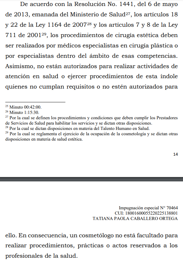 loviedoH's tweet photo. Corte S. Rad. 70464/26. Lesiones Personales.

Cosmetóloga realiza intervención quirúrgica a la víctima. Autopuesta en peligro y requisitos.
 
Compartida por @CorteSupremaJ 

https://t.co/FrC0N9EQg1 https://t.co/XFjmq1rX7l