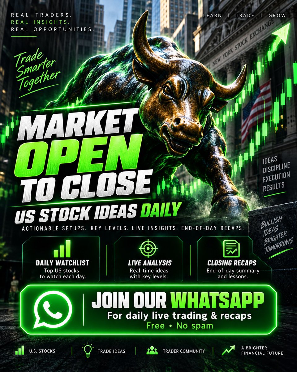 LiyaahAlize's tweet photo. Get a clearer picture of U.S. stocks reacting to earnings, news, and sector trends. Review stocks showing fresh momentum, notable volume, and changing technical structure. Compare each watchlist name with your own analysis before taking any action. Tap the link to join the free https://t.co/Oz0oGXkMnl
