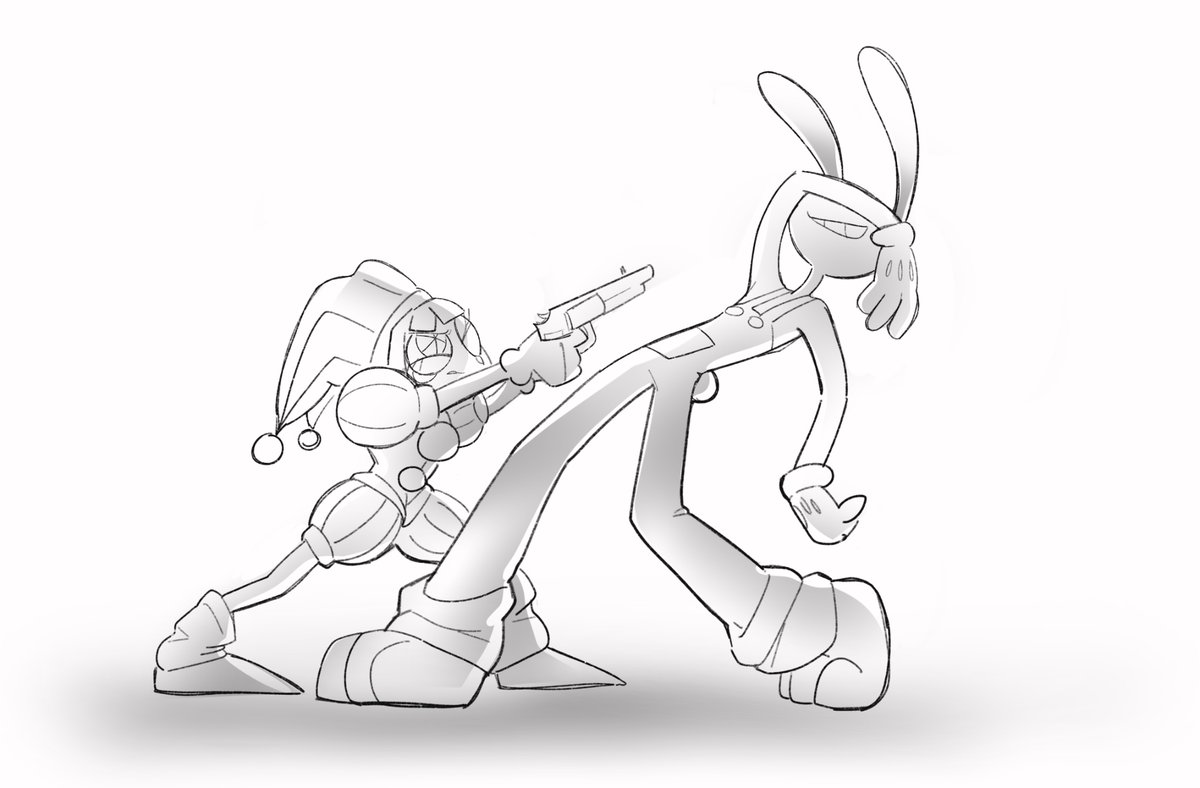 shadowofheartz's tweet photo. Boom

#funnybunny #jaxxpomni https://t.co/f4reM67sI4
