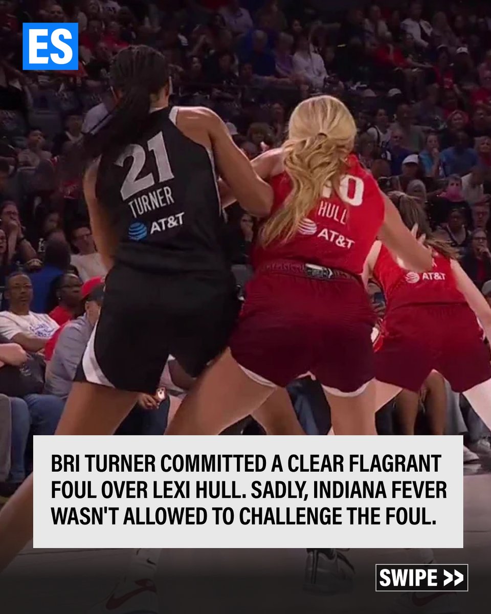 essentially_w's tweet photo. WNBA OFFICIATING IS BECOMING HARDER TO IGNORE 🤯

A foul gets called one way in one game and completely differently in another.

Players don’t know what will get a whistle. Fans don’t know what they’re watching.

That consistency has to improve. https://t.co/gtKjEm5avA