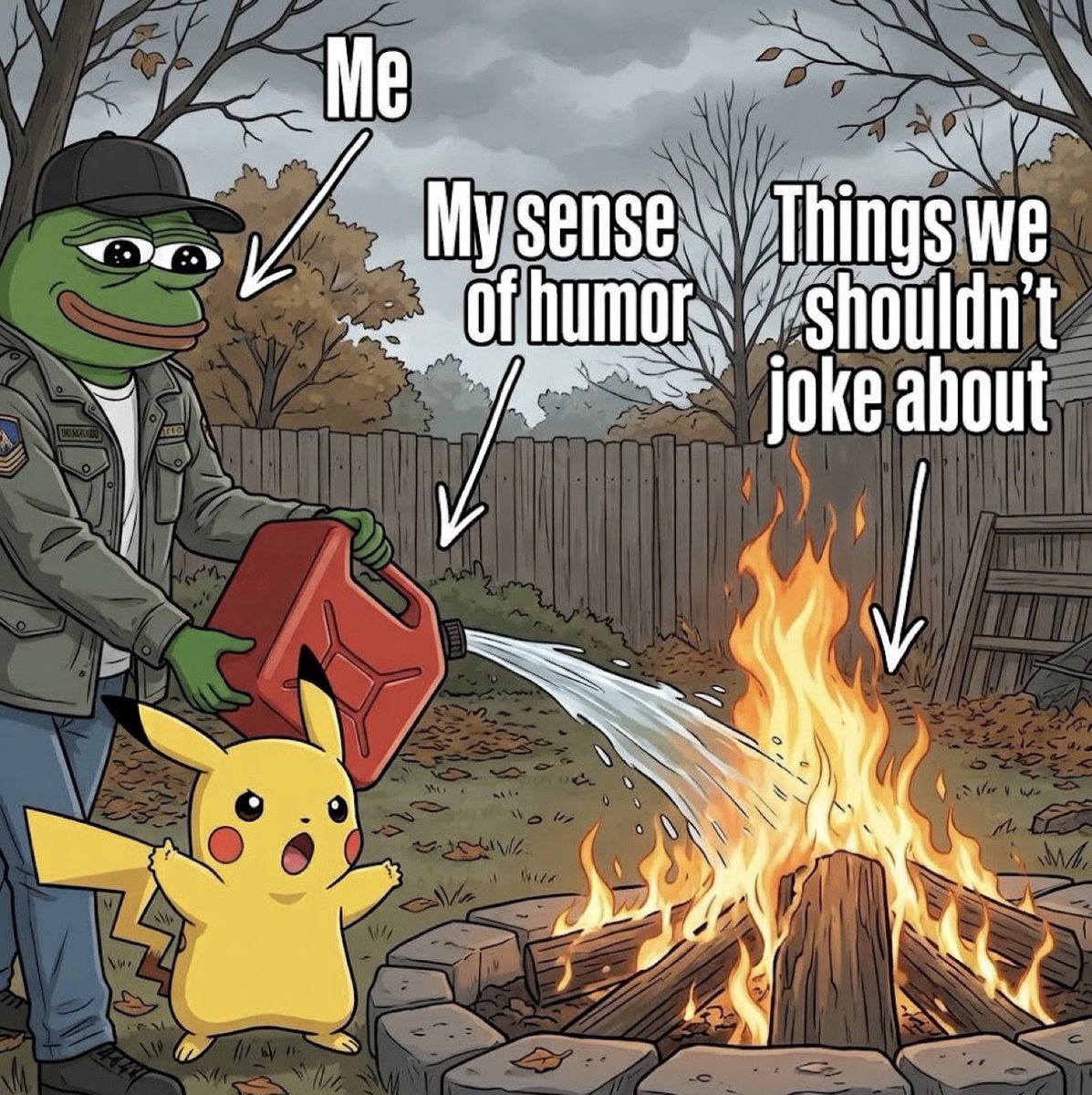 AtRealBen's tweet photo. Have a fire Friday 🐸⚡️🔥 https://t.co/vvJNpepAtX