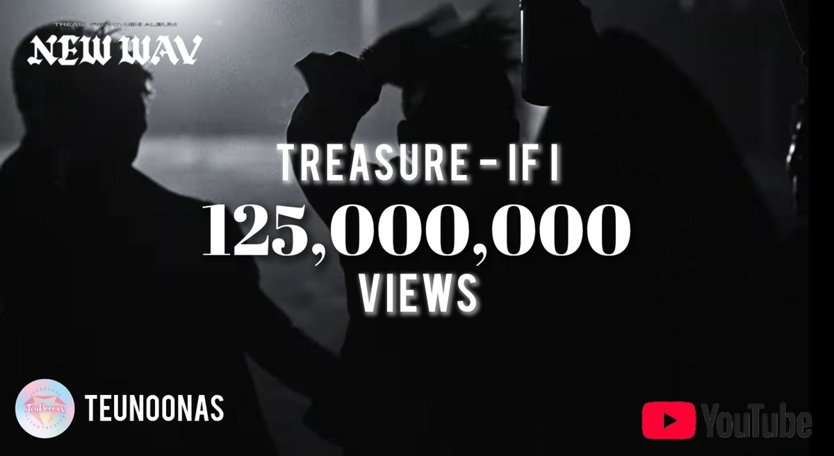 TEUNOONAS1's tweet photo. 🎉 Achievement post 🎉

TREASURE's 'IF I' MV has surpassed 125M views on Youtube!! 🥳 
Great job, Teumes 👏👏

Keep streaming 🔥🔥
IF I https://t.co/FYKMJpQJcL
HELLO https://t.co/eqP1UbfICb

#TREASURE #트레저 #トレジャー
@treasuremembers https://t.co/RJEhqcywde