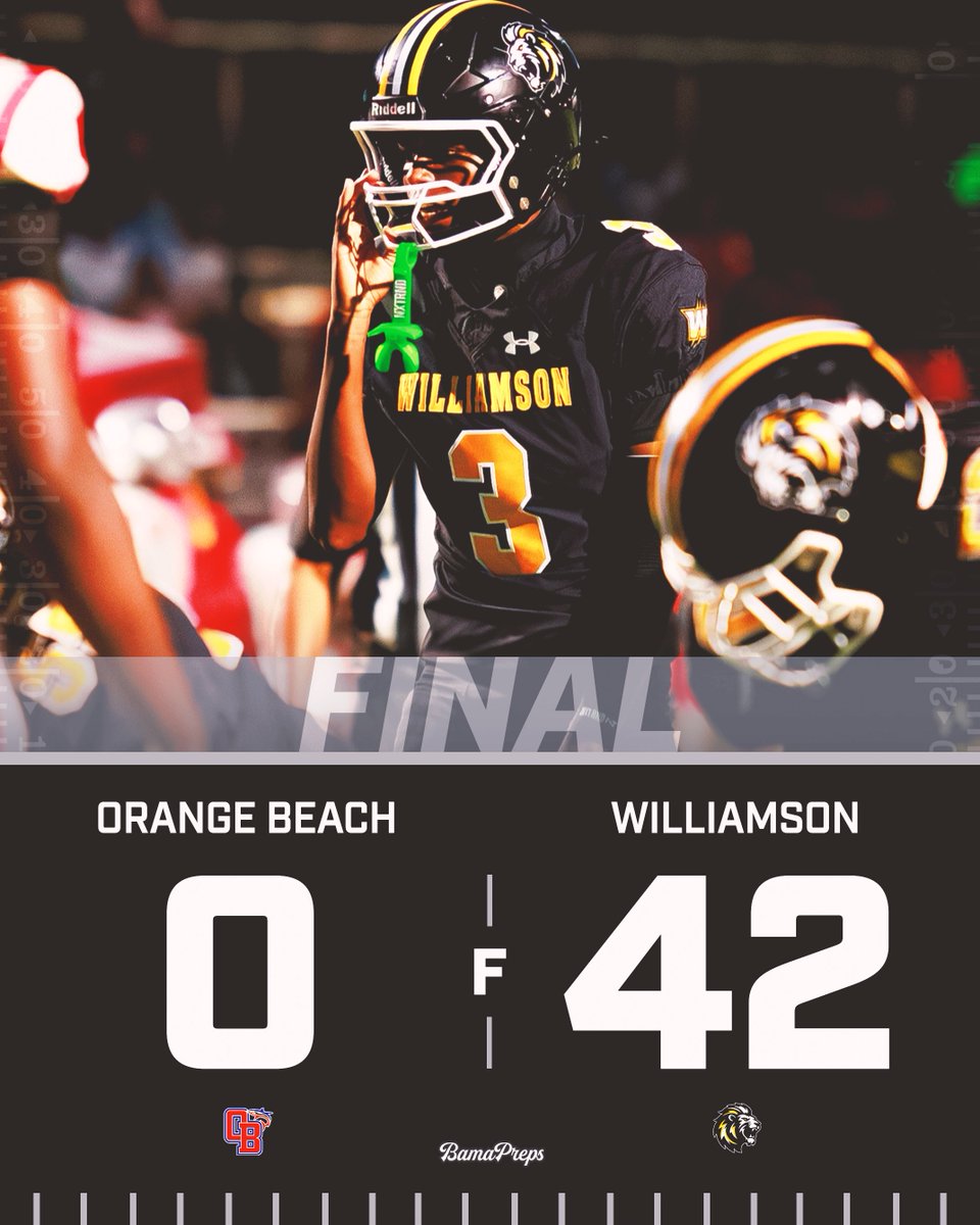BamaPrepsFB's tweet photo. Dominant win for the Lions! https://t.co/1CdYerxb8N
