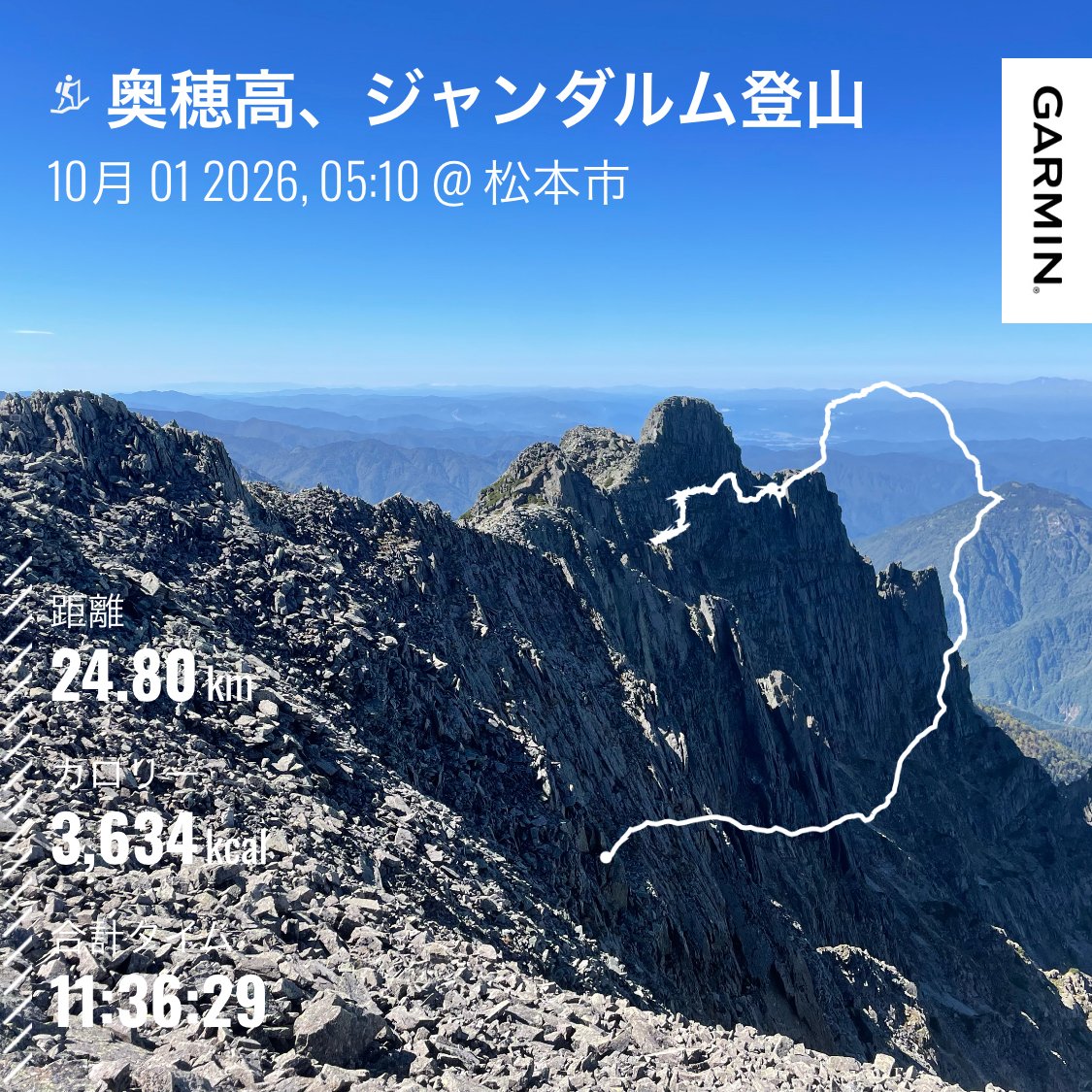 big_capitan2's tweet photo. こんにちは☀️
一泊２日の山行を終えて無事帰ってきました⛰️
２日で合計４０km歩きました。😓
怖くてきつかったけど、景色は最高、達成感も十分でした。🙂 https://t.co/TLghp0mGgw