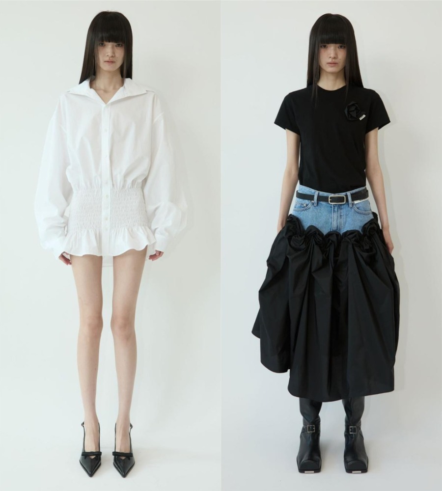 FashionPressJP's tweet photo. キムへキム(Kimhekim) 2027年春夏 ウィメンズコレクション - https://t.co/BJSx1MgaQ8 https://t.co/1oUHYjUGtF