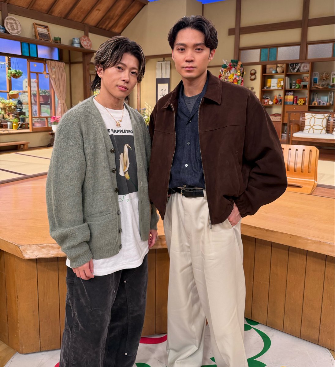 isomura_mg's tweet photo. KTV『よ〜いドン！』に末澤さんと共に生出演させていただきました✨
#磯村勇斗 #末澤誠也 さん #映画mentor https://t.co/fdW1jdNxcx