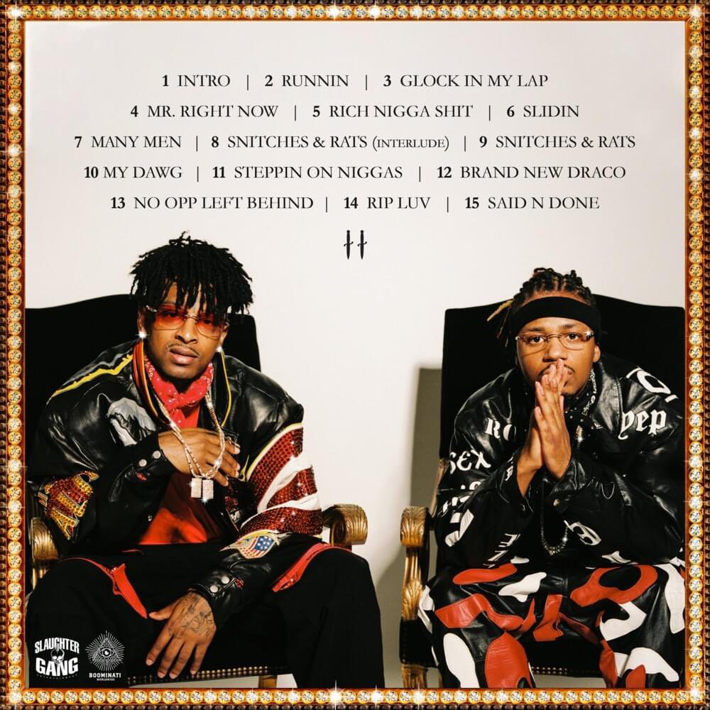 spacecowboyhash's tweet photo. October 2nd, 2020. 

Happy 6th anniversary to 21 Savage and Metro Boomin's "SAVAGE MODE II". 🗡️🩸 https://t.co/vuPDuMI5DY