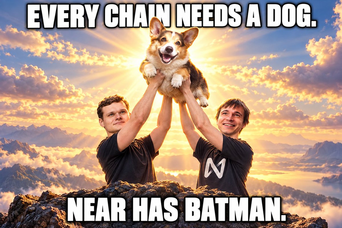 BatmanOnNear's tweet photo. @diarheacoin well done! $BATMAN is next! the co-founder of near dog! 

batman-13.nearlytrade.near 

https://t.co/uRRfBUwzMQ https://t.co/rytw29pNP6