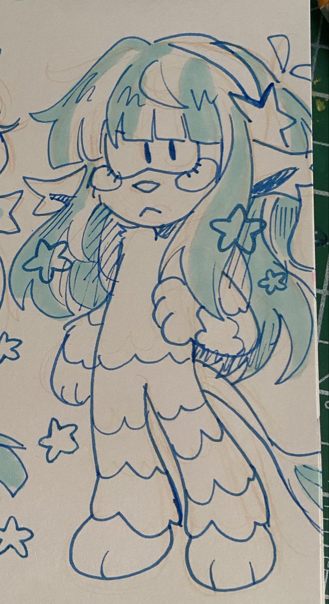 raccoonshark67's tweet photo. Me: throws a Merly sketch #mascotverse https://t.co/4aFLgydf2s