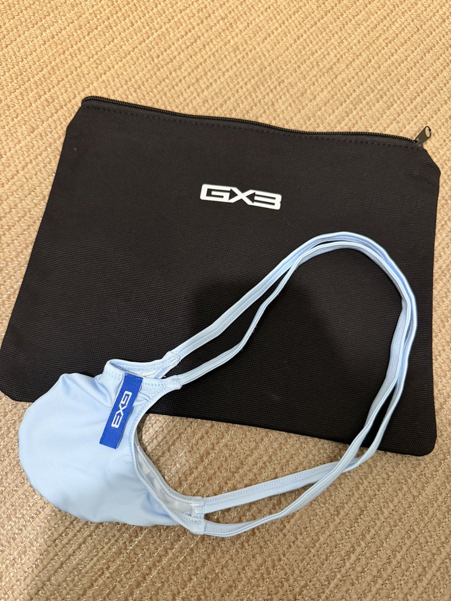 miniplums3's tweet photo. 先日買っちゃったGX3のパンツ🩲

Tバックっぽいけど後ろがYになるのがかわいい🥰

おまけのポーチバッグも生地しっかりしてて使いやすそう✨ https://t.co/2qzoReRCEQ