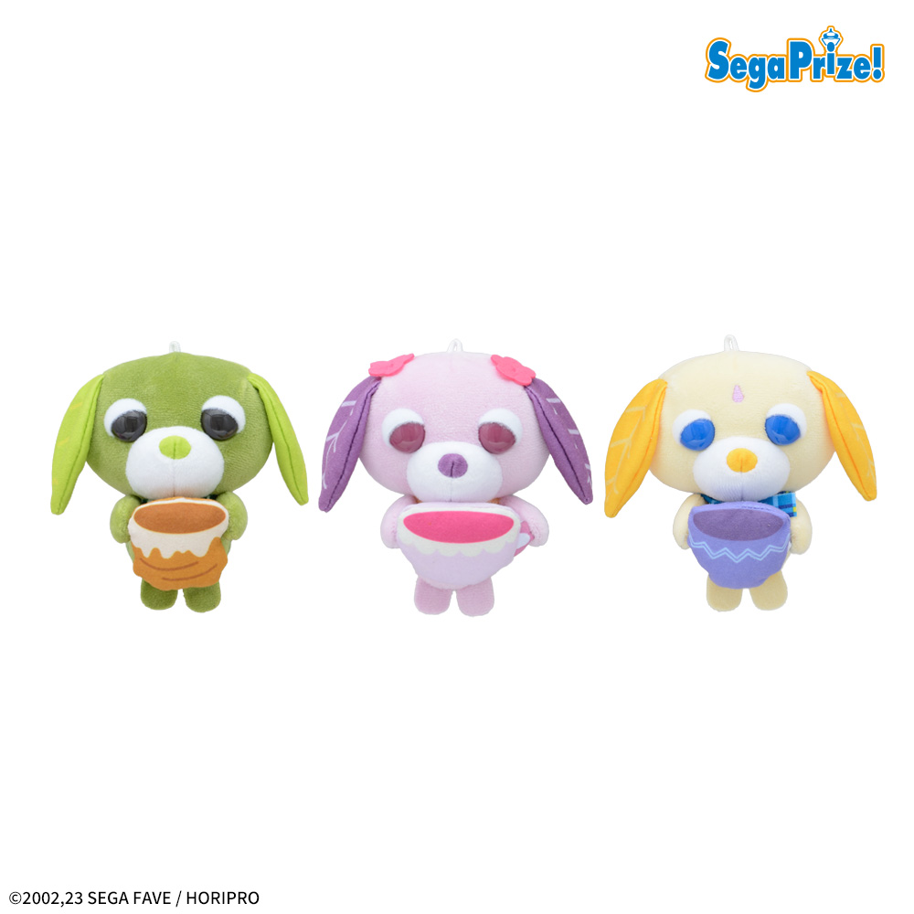 ochakenofficial's tweet photo. 📢2026年10月、セガプライズから
今月も『お茶犬』のプライズが登場！

仕事中もあなたを癒す♡
パソコンなどに引っかけることが出来るマスコットが登場🎉

♢お茶犬　ひっかけマスコット
♢お茶犬　ひっかけマスコットVol.2

ひっかけマスコットは2026年10月16日（金）より
全国のゲームセンターやオンラインクレーンゲームに順次登場します❣
ぜひ挑戦してみてくださいね。

■登場アイテム
お茶犬　ひっかけマスコット　（全3種/全長約6×6×10cm）
お茶犬　ひっかけマスコットVol.2　（全4種/全長約6×6×10cm）

製品の詳細、取り扱い店舗情報はこちら
https://t.co/HUcsfVRg5P

※画像はイメージです。実際の製品とデザイン・イメージが異なる場合がございます。
※登場時期は店舗によって異なります。
※各店舗にて無くなり次第終了となります。予めご了承下さい。