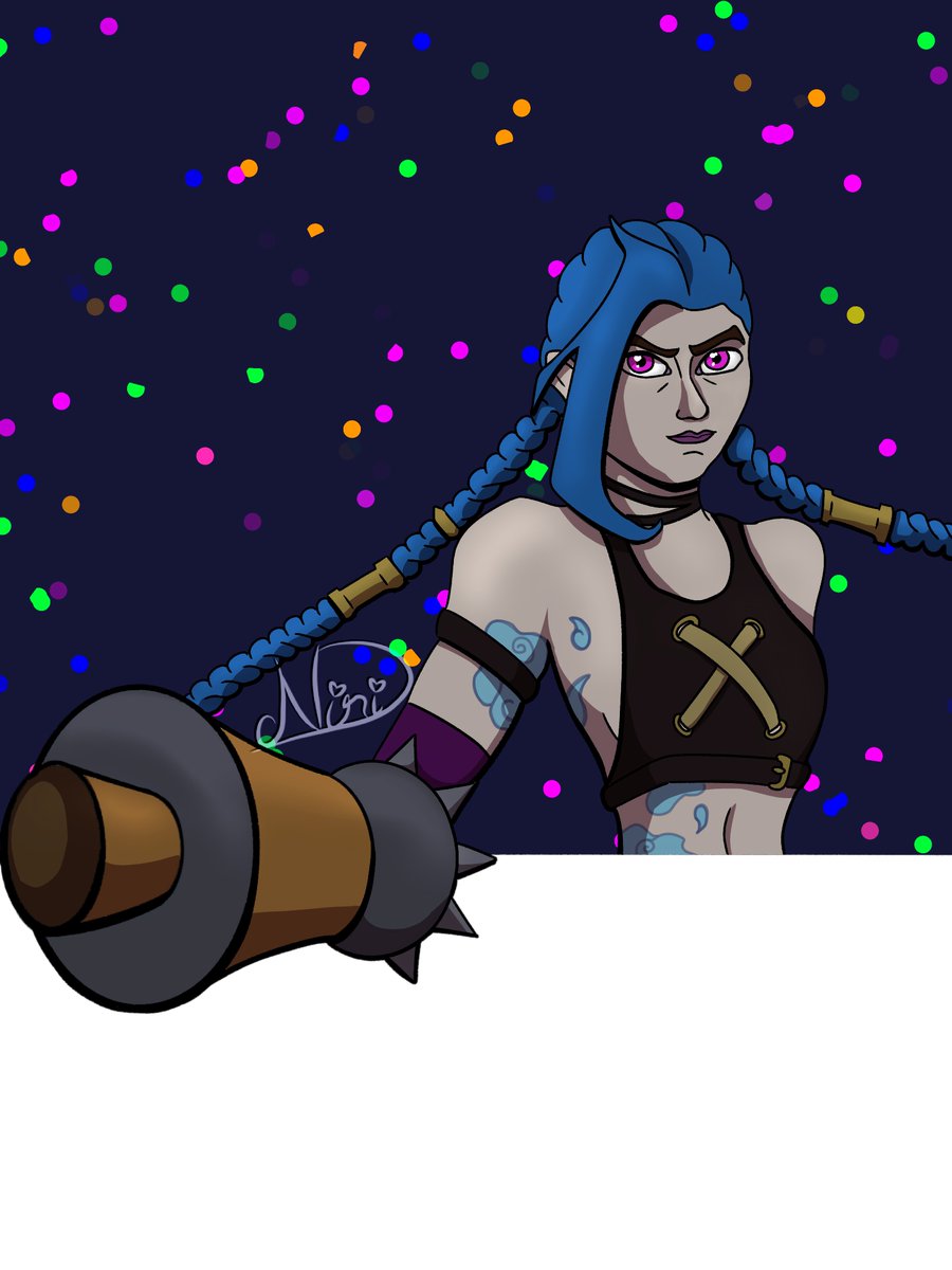 its_ninivz's tweet photo. #arcane #jinx #powder https://t.co/BZL2y39HJ6