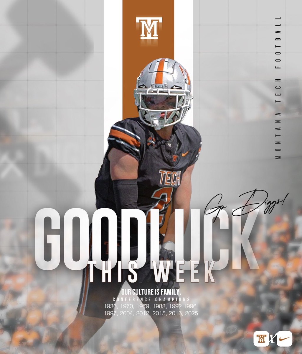 56Ostler's tweet photo. Thank you @CoachKyleSamson and @MonTechFootball  for wishing my team good luck this weekend against Sheridan. https://t.co/szLOp1MOiD