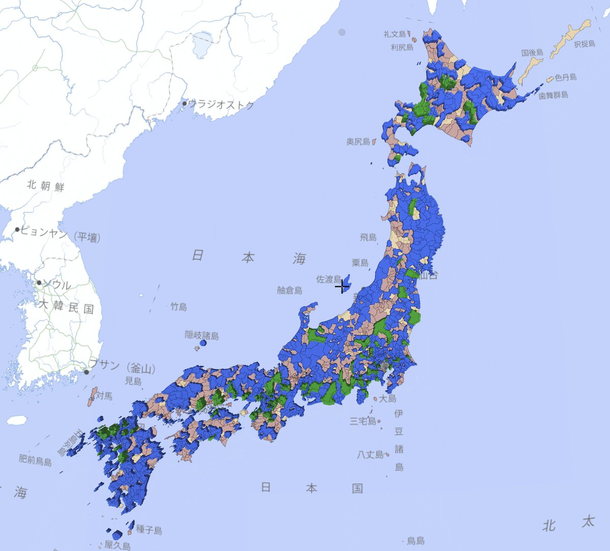 kenzkenz's tweet photo. OH3(open-hinata3)です。

OH3の地番図に3市町村追加しました。
https://t.co/skZQGpPgJp
・北海道 新十津川町
・神奈川県 伊勢原市
・愛媛県 今治市

今治市は58万筆と今回いちばんの大きさです。「甲」「乙」など十干の付いた地番が約24万筆あり、全体の4割ほどを占めています。

#openhinata3 #OH3 https://t.co/lCXaU4nWXF