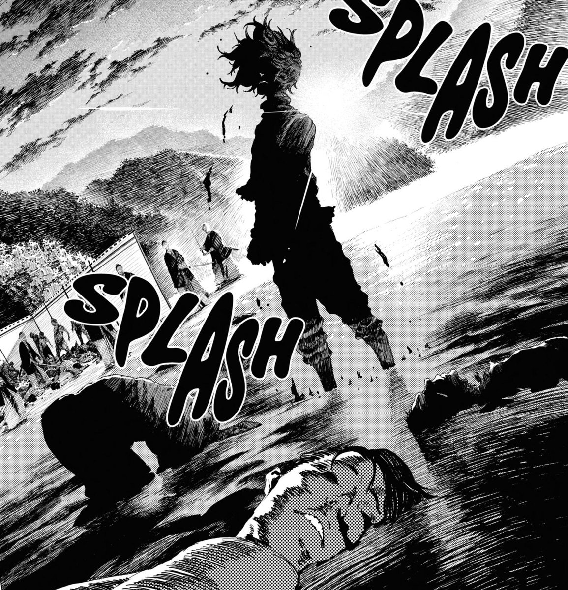 fulyanime's tweet photo. I knew the art was gonna be incredible but i'm still astounded #hellsparadise https://t.co/fyNUw7CkiO