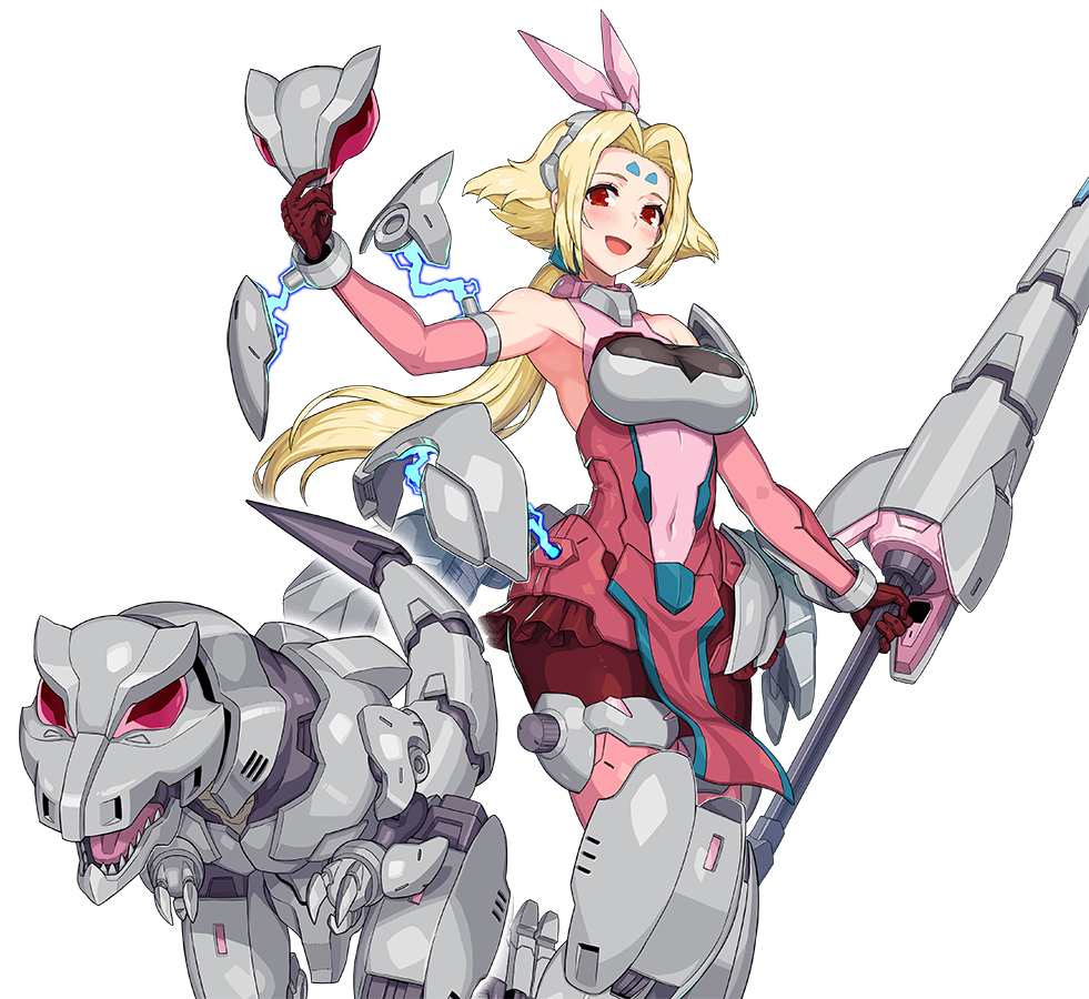 beyond_the_2D's tweet photo. デザインアレンジ＆イラストを担当しています　#メタモルバース「MV-02 フィーネ＆ジーク」が本日からご予約開始しました🦖
よろしくどうぞ🫶 https://t.co/ZRKFPyvZK8