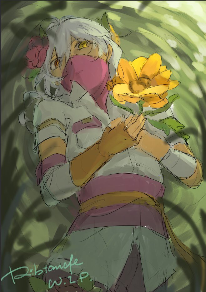 R1btanate's tweet photo. #mcsrtober day 1 - flowers๐ผ
im not finishing every piece of art cuz itโs impossible to do one illustration per day but Iโll pick some of the best and finish them up in the future :)
#silverrrunsfanart #mcsrfanart https://t.co/rIT0BlXeLF