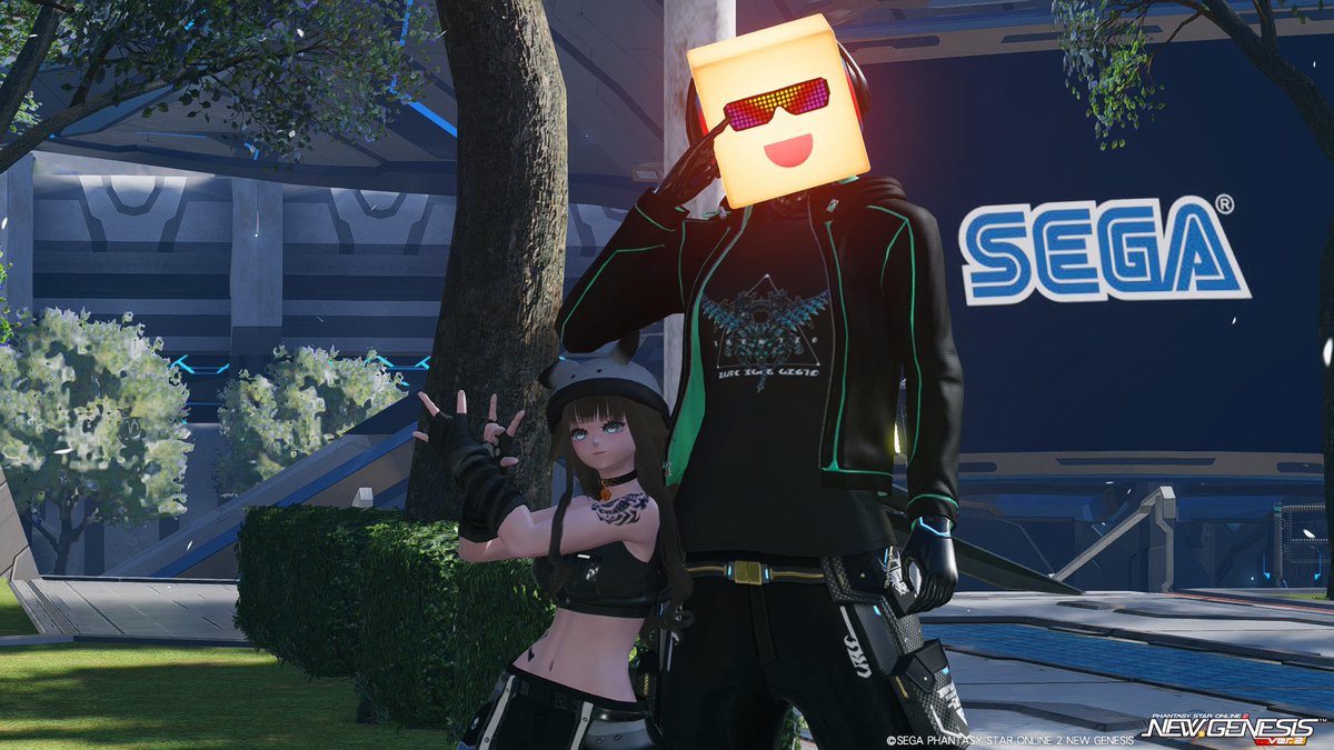 Tony94Yeh's tweet photo. Forgot to post this due to leaving for work in the hurry, here's me and smol friend @Rikka_NGS who happen to be in ship 2 when I was wondering around in ship 2 as well
#PSO2NGS #NGS #PSO2NGS_SS
#PSO2global #PSO2 #PSO2_SS
#RappyMail #ARKSLounge #CubicARKS https://t.co/eijz0U9tNS