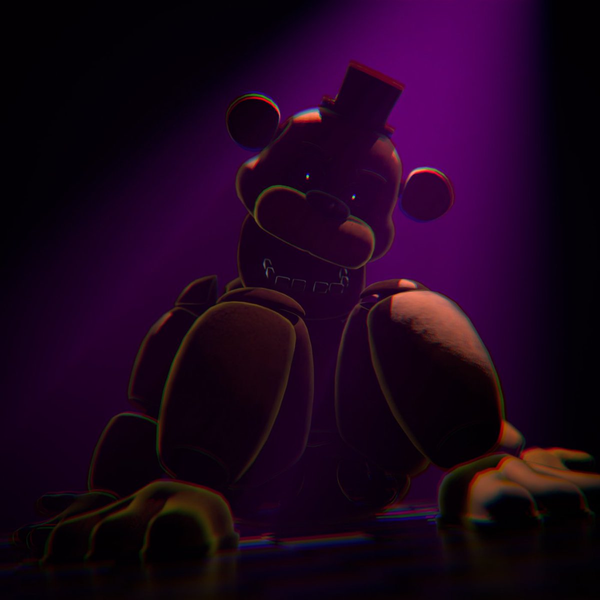 OddDude04's tweet photo. My Golden Freddy concept for Fortnite  (really wish they got added in but at least they're an easter egg!!) #fnaftwt https://t.co/44WmoJnKWM