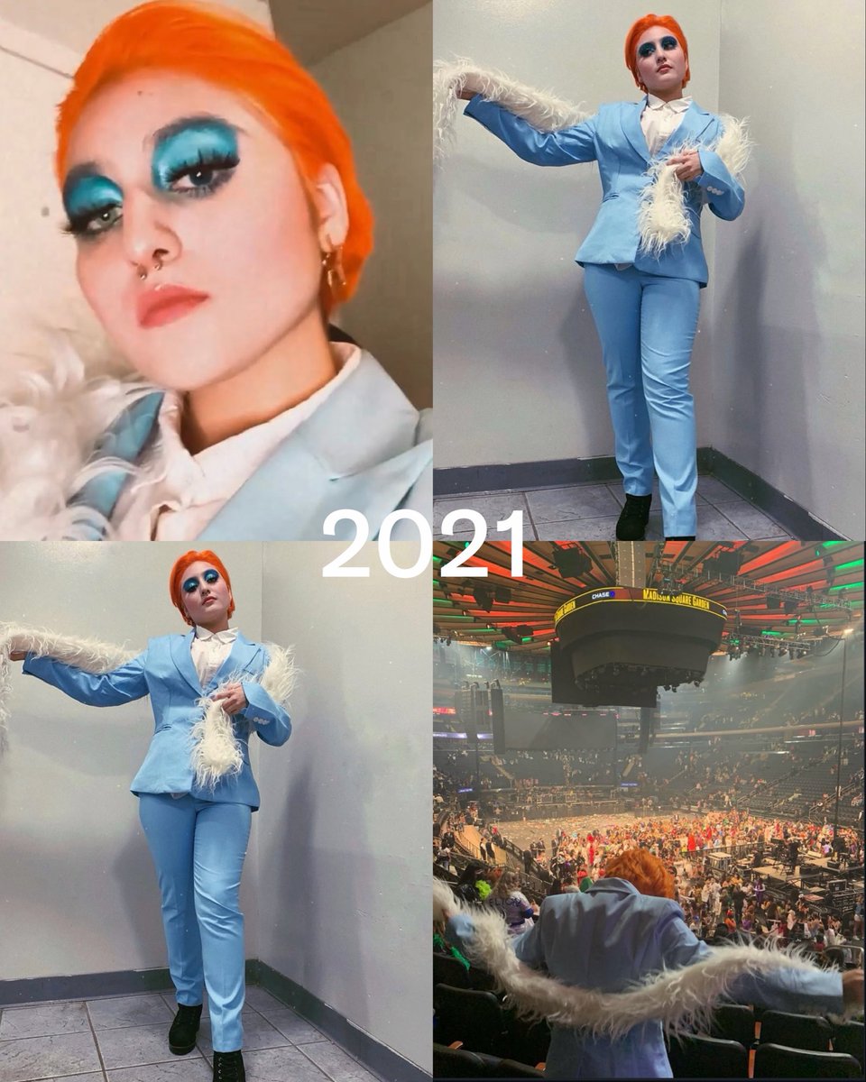 nowheregirl_666's tweet photo. Is there life on Mars?๐๐ชฉ
Back to Harryween, October 31st, 2021! (My 1st Halloween ever )
A show Iโll always remember since it was my second time seeing Harry. ๐ฅน๐
And here are some of my past Halloween costumes! ๐ฅนโฅ๏ธ
#VividHarryween @VividSeats ๐๐ชฉ๐ค https://t.co/h4OYJOwY3s