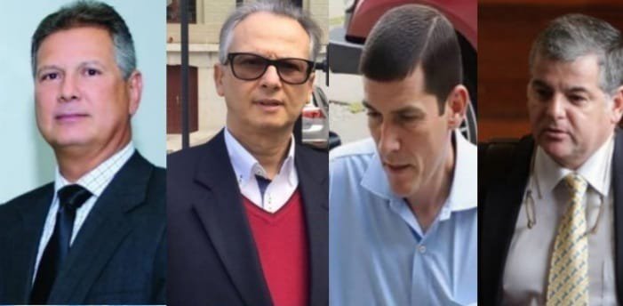 Eclides3's tweet photo. LOS PRIMOS DEL FILIPICHÍN GRINGO.
Antonio Guerra de la Espriella.
Corrupto de Odebrecht,  condena 137  meses.
Joselito Guerra de la Espriella 
Proceso 8.000, 90 meses.
Victor Guerra de la Espriella.
Condenado por Paramilitarismo 
Miguel Alfonso de la Espriella 
Parapolítico https://t.co/BUG5RFnGaJ