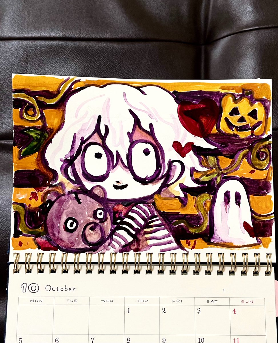 noouoonoou's tweet photo. 10月でございやすね🎃

ず〜っと「あとちょっとで何かご報告できる」という状況が続いております。でも今度こそあとちょっとです🫀ﾄﾞｷﾄﾞｷ https://t.co/Al4yMoIAkj
