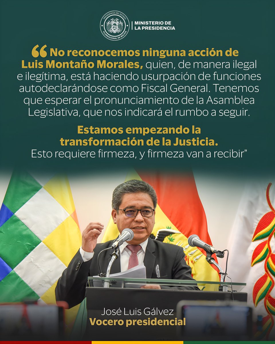 LectoraAndante's tweet photo. Caso #Cerimedo el parlamento boliviano propone que el nuevo Fiscal General sea nombrado por el Ejecutivo https://t.co/FwRITn18hr