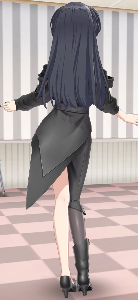 stArlight_go5's tweet photo. シャニマス最えっち衣装であると（星乃の中で）専らの評判のコメティックノート（鈴木羽那）ふゆちゃんです。マジで足の部分どうなってるんすk（ここで会話は途切れる） https://t.co/PrV5SIQCTp