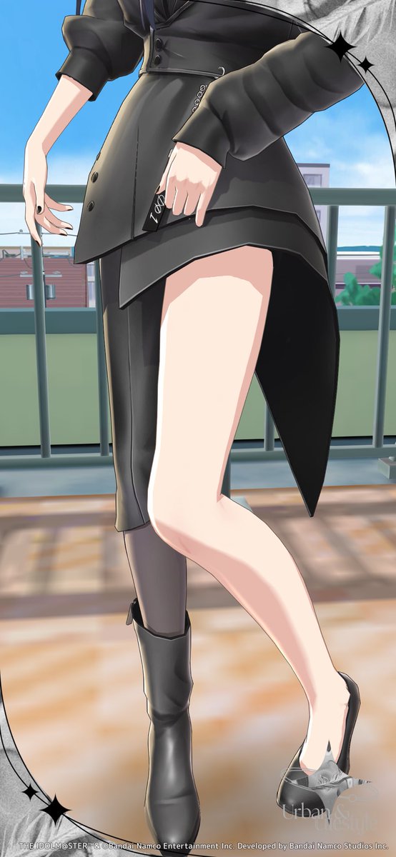 stArlight_go5's tweet photo. シャニマス最えっち衣装であると（星乃の中で）専らの評判のコメティックノート（鈴木羽那）ふゆちゃんです。マジで足の部分どうなってるんすk（ここで会話は途切れる） https://t.co/PrV5SIQCTp