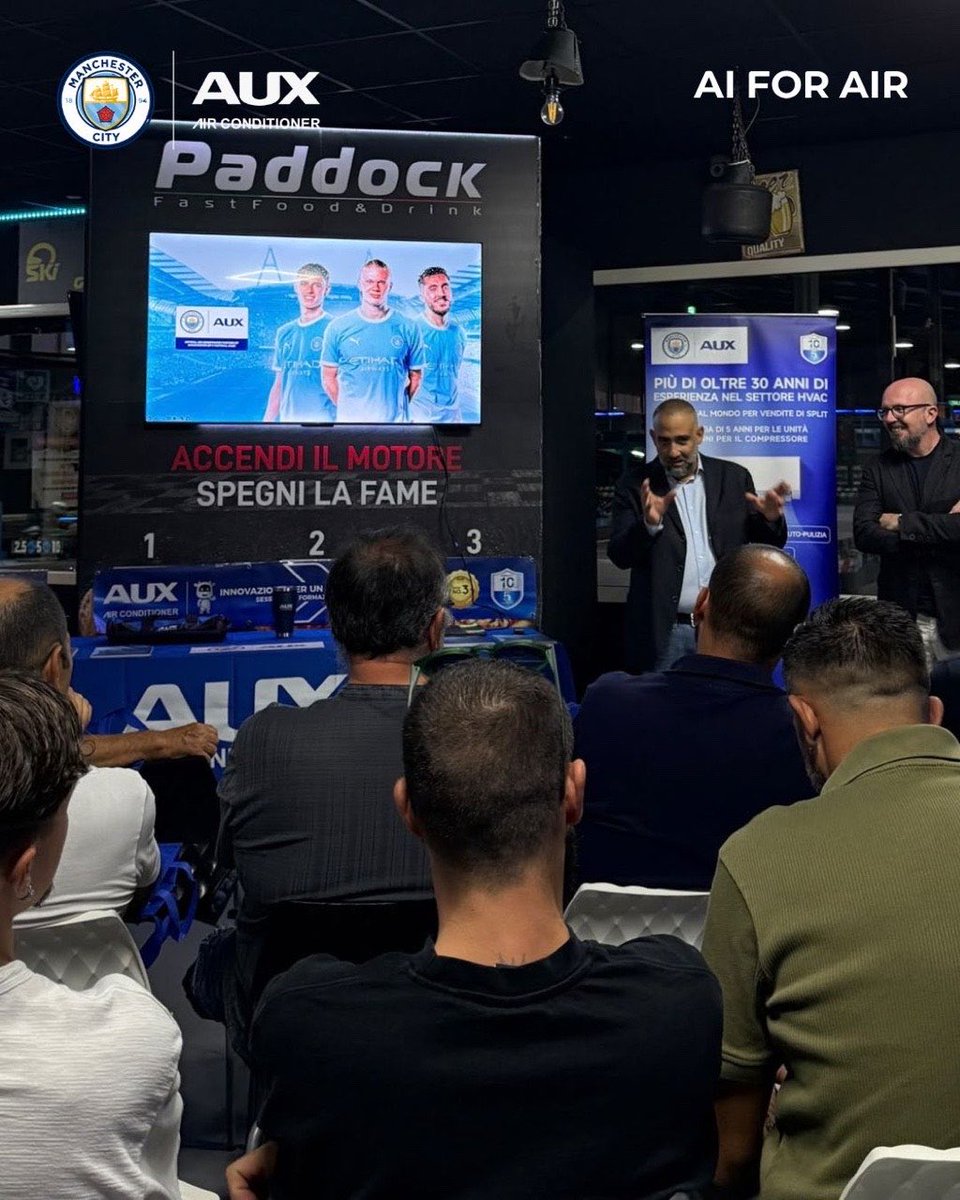 AUX_Group's tweet photo. 🏁 AUX Karting Challenge in Cagliari!
We gathered on the track with local installer partners to connect and build team spirit.
Thanks to all participants for making this an unforgettable day.💙
#AUX #AUXAIAirConditioner #AUXxManCity #Installers #KartingChallenge https://t.co/428z4dEhWY