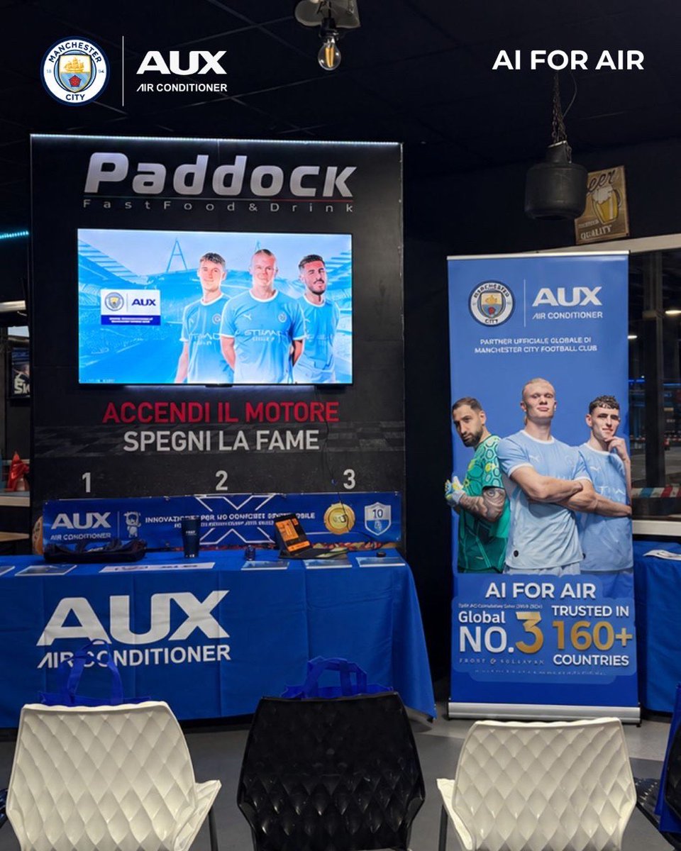 AUX_Group's tweet photo. 🏁 AUX Karting Challenge in Cagliari!
We gathered on the track with local installer partners to connect and build team spirit.
Thanks to all participants for making this an unforgettable day.💙
#AUX #AUXAIAirConditioner #AUXxManCity #Installers #KartingChallenge https://t.co/428z4dEhWY