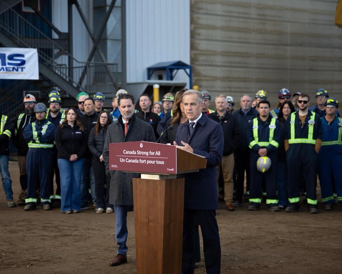 JoeMoose14's tweet photo. Prime Minister of Canada Mark Carney is set to make an announcement for an announcement about an announcement that has already been announced. https://t.co/j4tx4lqPxj
