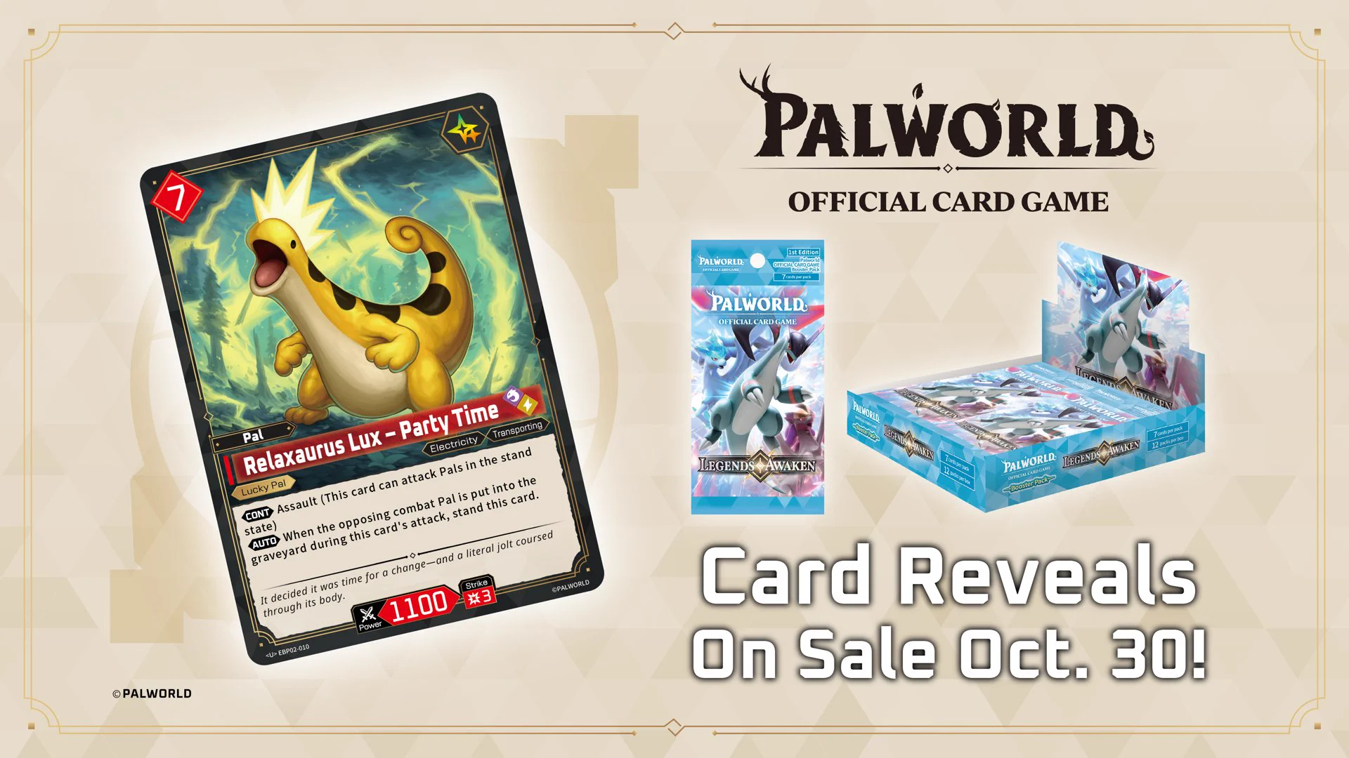 Palworld OFFICIAL CARD GAME on X: 