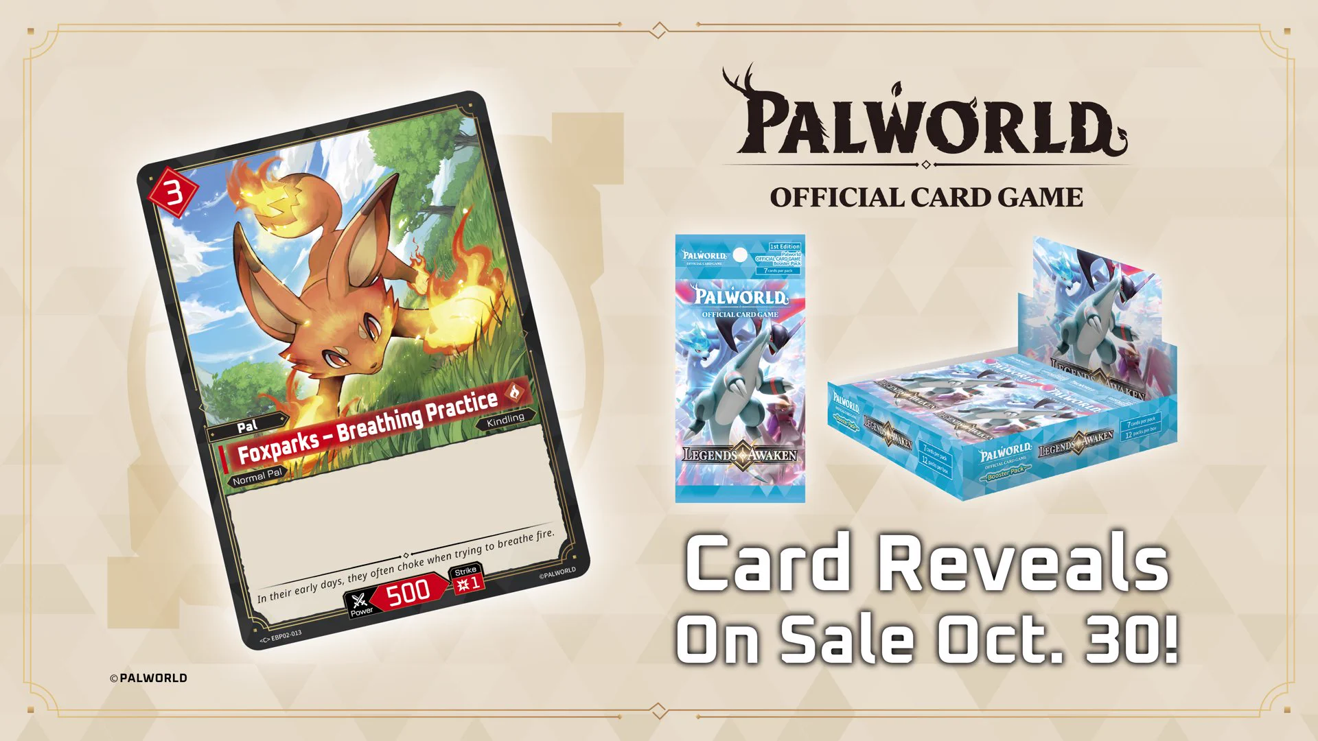 Palworld OFFICIAL CARD GAME on X: 
