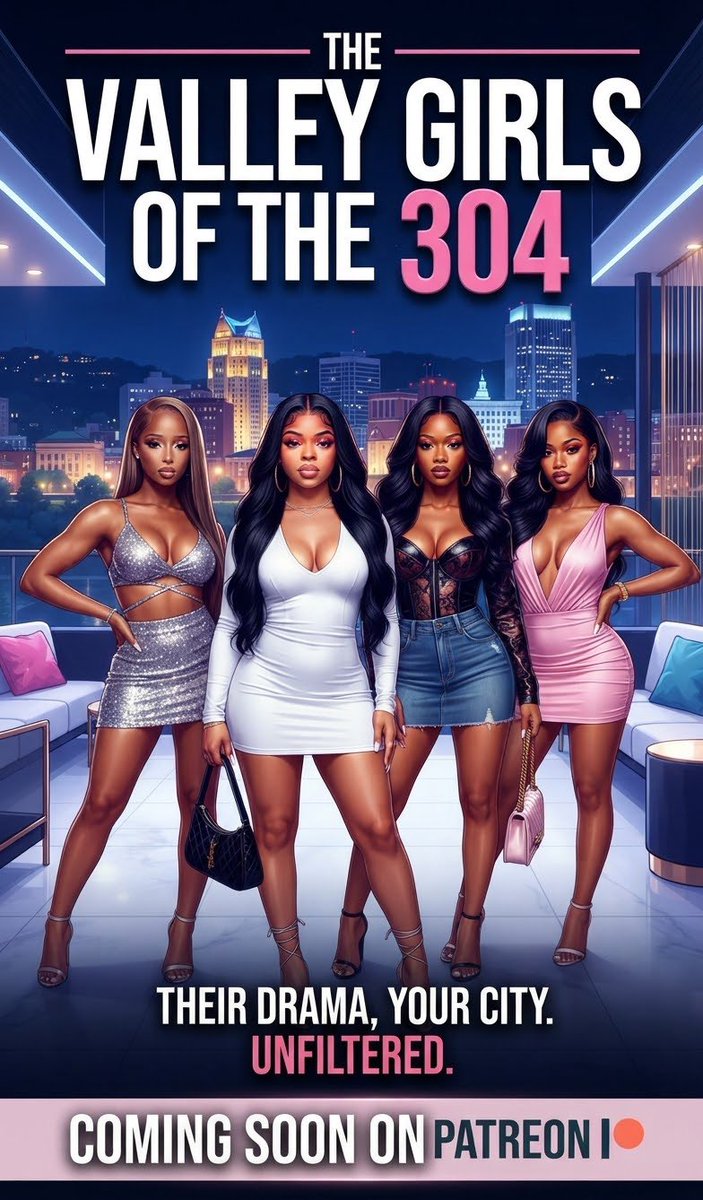 jwilliams0gn's tweet photo. THE VALLEY GIRLS FRANCHISE IS EXPANDING TO WEST VIRGINIA THE VALLEY GIRLS OF THE 304 IS COMING SOON AND HERES YOUR FIRST LOOK AT THE CAST

ELLA WHITE
JELA EVANS 
JALISSA RYAN
CELESTE NAVID 

COMING SOON ON PATREON https://t.co/PMkIi6RGU1