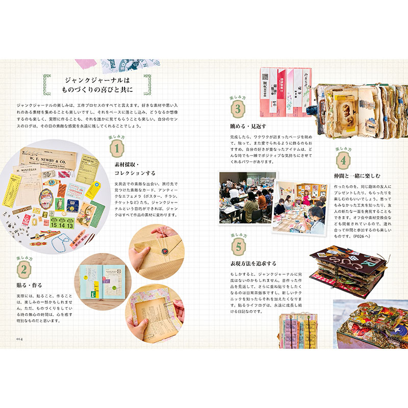 genkosha's tweet photo. ✨読書レビュー紹介✨

/／
こういう素敵なジャーナルを
作ってみたいなと思った。  
\＼

好評発売中📕@thanks_things 
『世界一かんたんで楽しい「貼る」ライフログ ジャンクジャーナルのはじめ方』 

▼レビュー抜粋
素敵。私もこんなのを作れたらなと憧れる。
こんなセンスよくオシャレにできる気がしない。
が、栞もあったので、栞なら私でもできるんじゃないかなと思った。
栞を作ってみて、できたら旅行に行くたびにパンフレットやら色々集めてこういう素敵なジャーナルを作ってみたいなと思った。