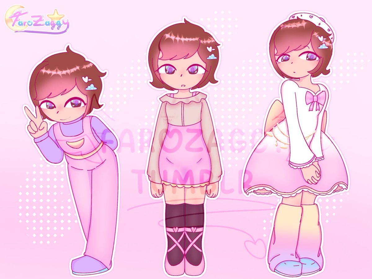 farozaggy's tweet photo. 🩷 More outfits! <3 https://t.co/SFeCvd7OM3