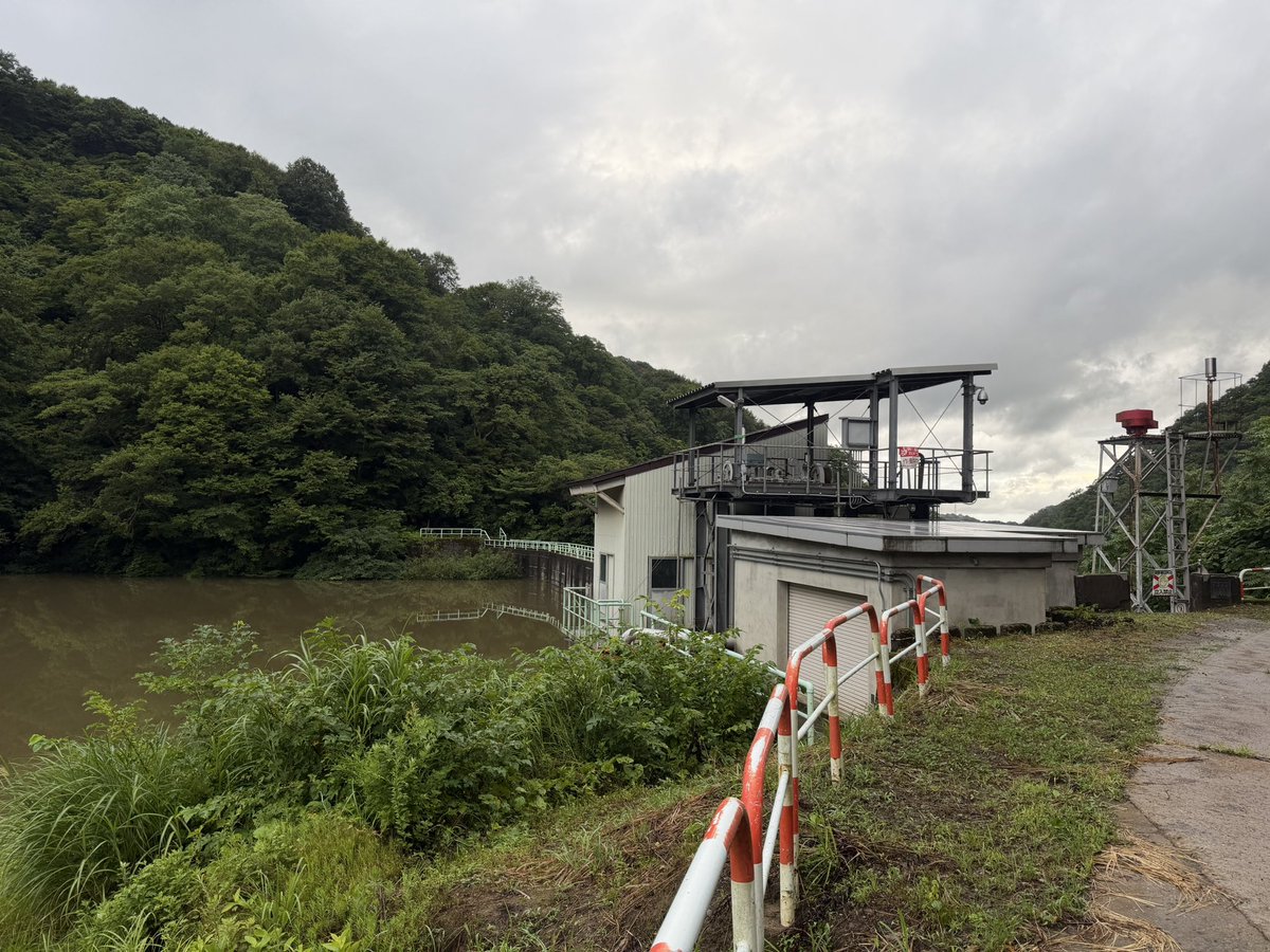 drive_throw's tweet photo. 後谷ダム　2026/7/26 https://t.co/butgY1tcCf