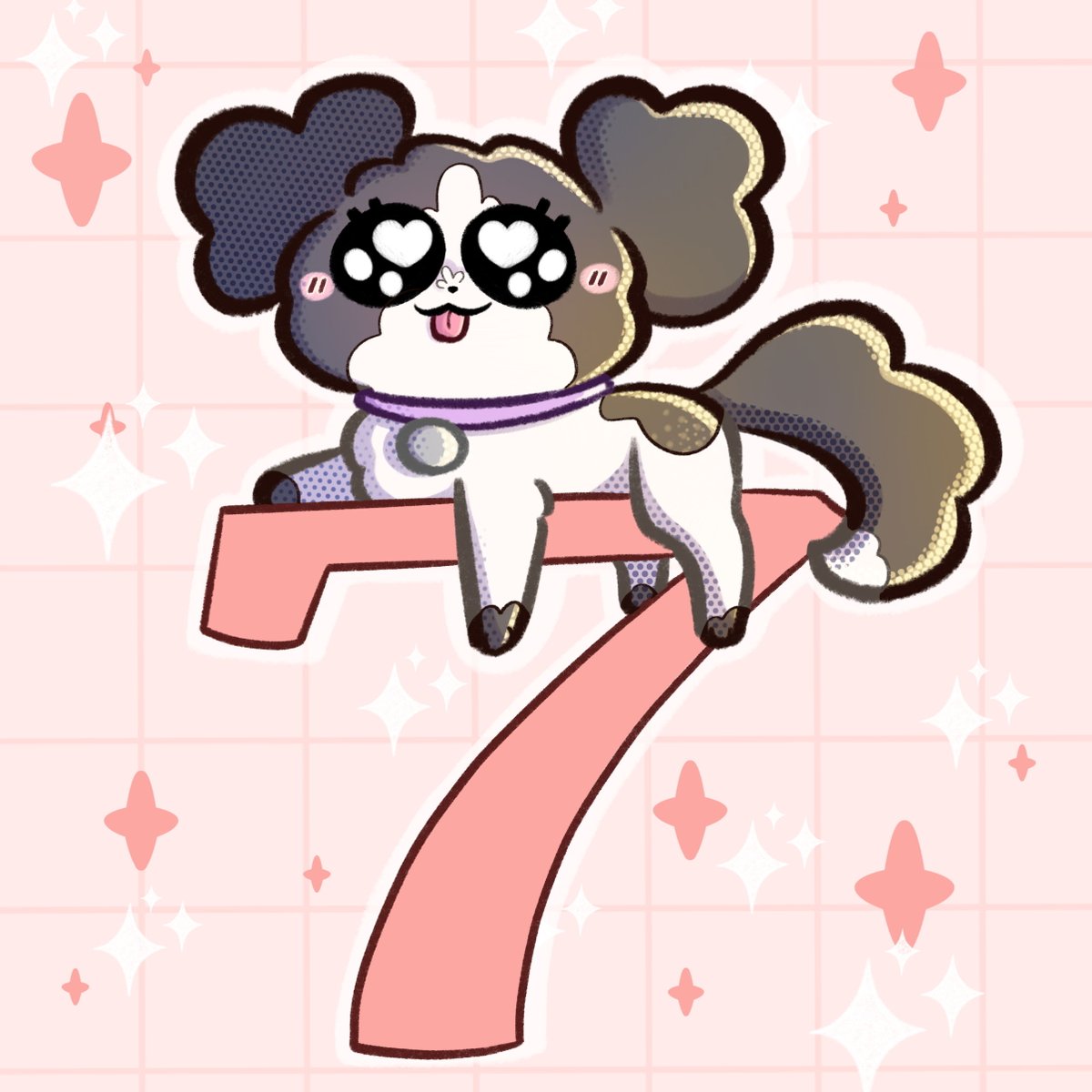 KellyNicole515's tweet photo. Can’t forget the annual Oreo birthday art! 7 years old!!! https://t.co/Q1LaJPDIYc