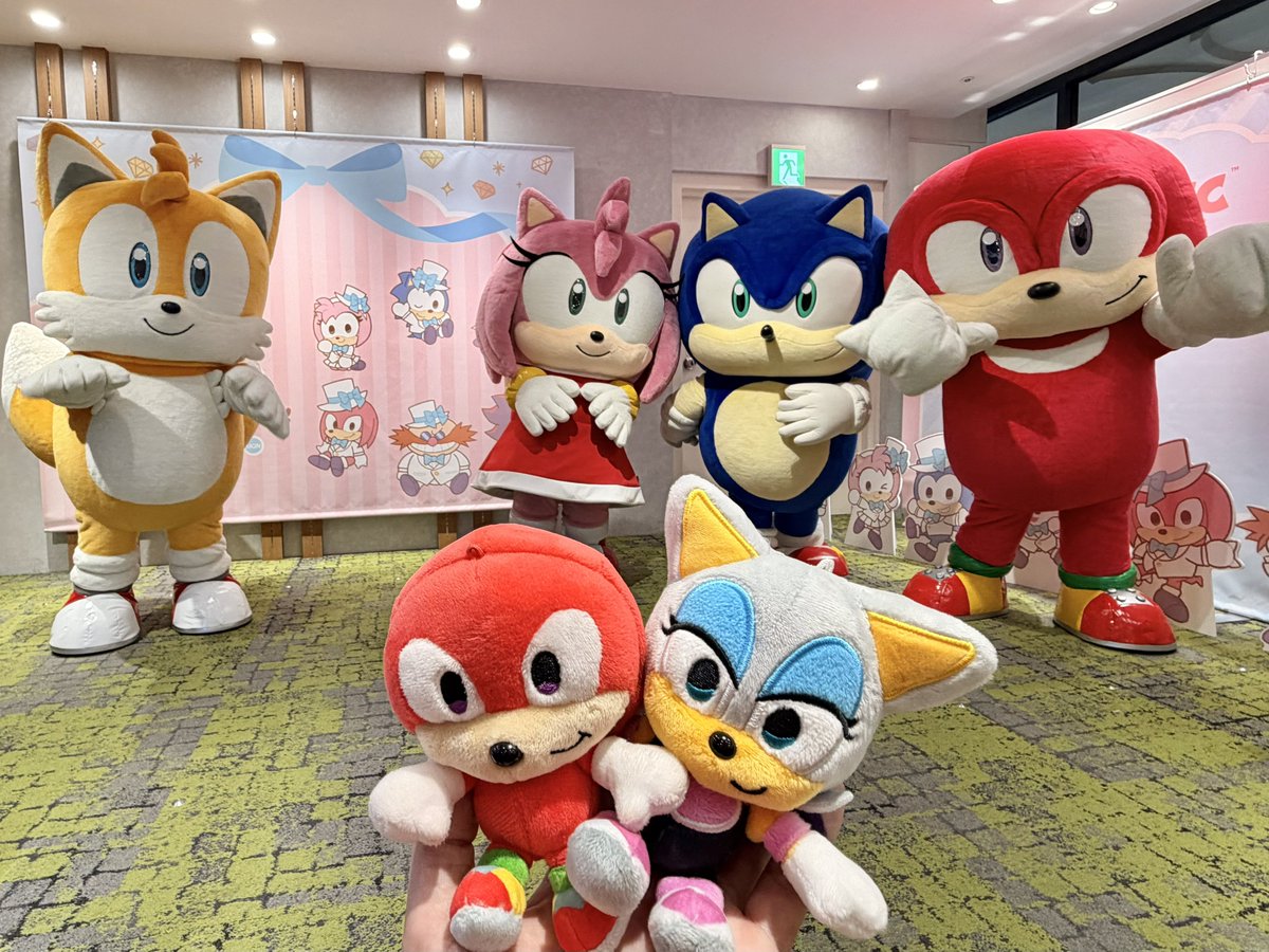 gouki_returns's tweet photo. ｱｯｯｯｯｯｯ😭😭😭😭😭😭😭

エミーちゃすぐソニックにくっつくからテイルスとの間に隙間出来ちゃうのとても良かった😭🩷🫶💙

 #ソニかつ https://t.co/MR9ZJ6RFvS