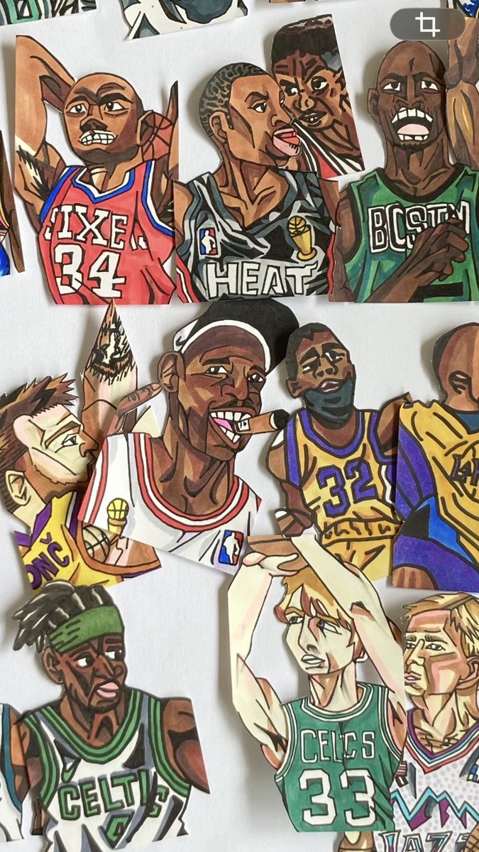 AOCnba's tweet photo. Basketball legends, hand-drawn. 🏀✍️
NBA history through my own style.
More players coming.
#NBAArt #BasketballArt #FanArt https://t.co/OtMogM0QVJ