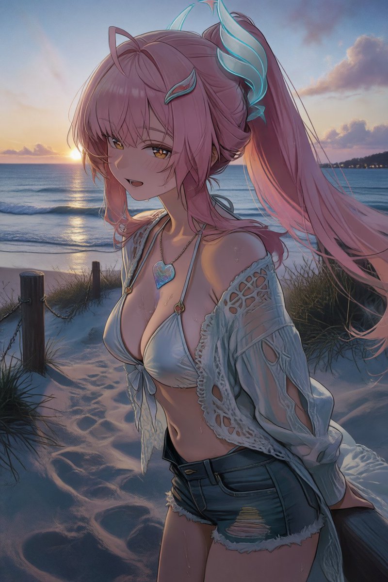 KenFishSFW00's tweet photo. 日落與愛彌斯
#WutheringWaves #Aemeath #鳴潮 https://t.co/xqYMx8Wei5