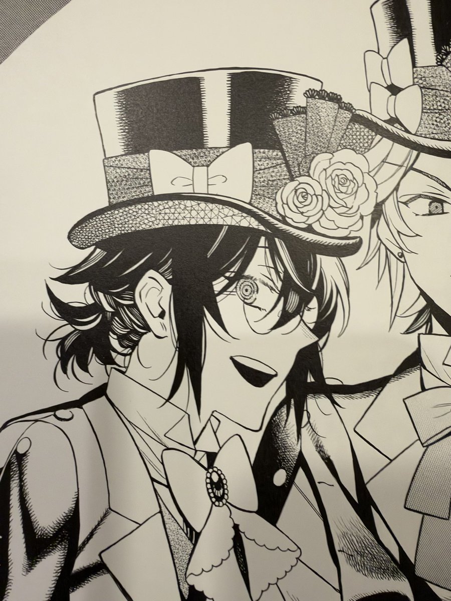 xrxsjoud's tweet photo. There is new Oz, Elliot, and Leo art by Mochizuki-sensei, while part 2 of the Pandora Hearts musical starts today! https://t.co/IyYlBv471F