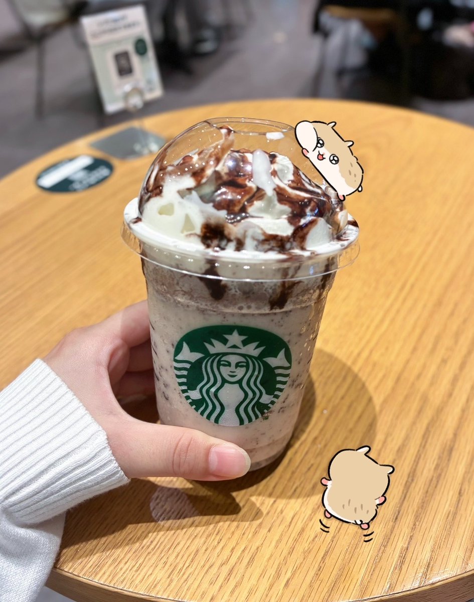5a41v's tweet photo. スタバのカスタムでいちばんお気に入り
チョコさいこー🍫♡ https://t.co/eS2vmCkgUN
