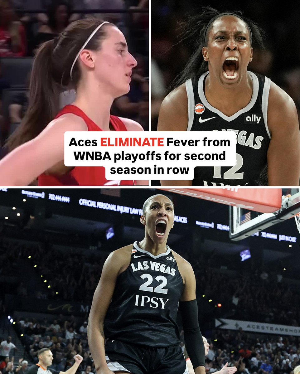 SportsCenter's tweet photo. The Aces left it all on the floor to advance to the WNBA Semifinals 😤 https://t.co/v8ieNdHl0k